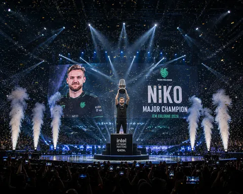 NiKo 独自站上冠军舞台：从无冠之王到 Major Champion